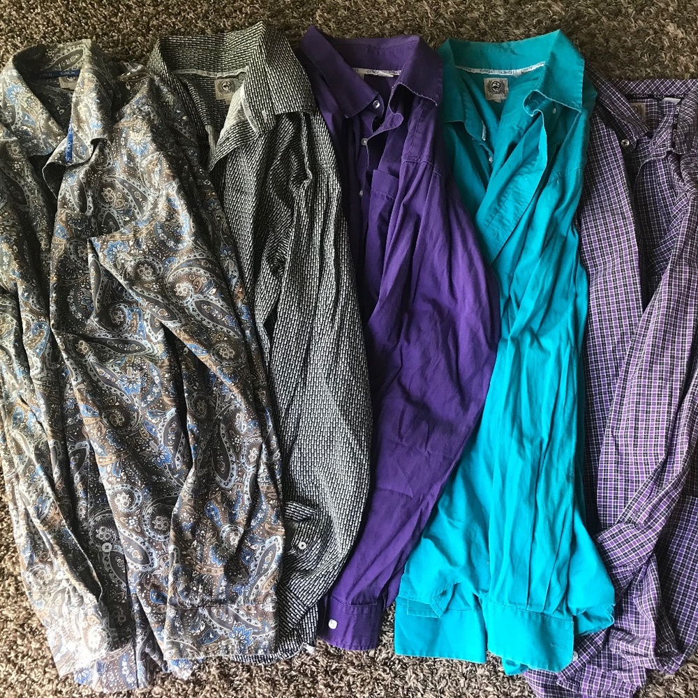 5 mens chinch shirts